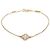 Bracciale Sweet Alhambra Van Cleef & Arpels in oro giallo e madreperla
