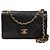 Chanel Borsa Double Flap Nero Pelle
