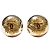 Orecchini a clip Chanel 96A Logo CC Oro e Argento