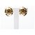 Orecchini a clip Chanel 96A Logo CC Oro e Argento - vista 11