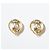 Orecchini a clip Chanel 96A Logo CC Oro e Argento - vista 6