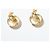 Orecchini a clip Chanel 96A Logo CC Oro e Argento - vista 7