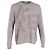Kenzo Grey Flock bedruckter Pullover aus grauer Wolle