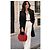 Celine Daoust Celine Macadam Handtasche aus Canvas Rot - Ansicht 7