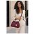 Borsa grande Furla in pelle di struzzo rosa - vista 7