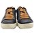 Coach C101 Shearling Sneakers in Black Leather - view 2