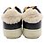 Coach C101 Shearling Sneakers in Black Leather - view 3