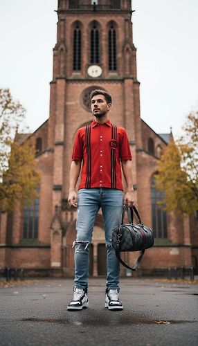 Look Givenchy, Gucci, Axel Arigato