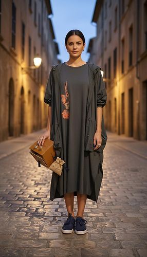 Look Yohji Yamamoto, Louis Vuitton, Rundholz