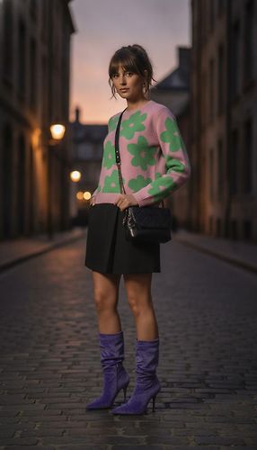 Look Giambattista Valli, Balenciaga, Jil Sander