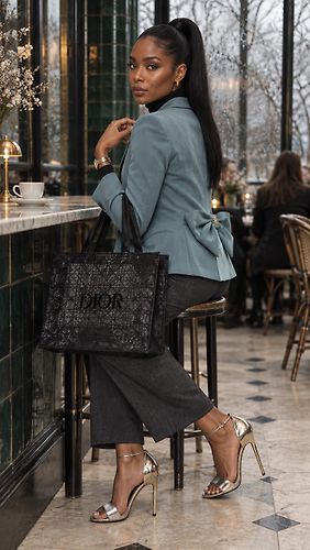 Look Dior, Elisabetta Franchi, Casadei