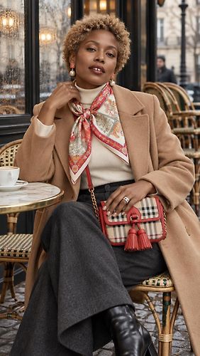 Look Burberry, Hermès, Cartier