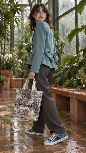 Look Gucci, Elisabetta Franchi, Dior