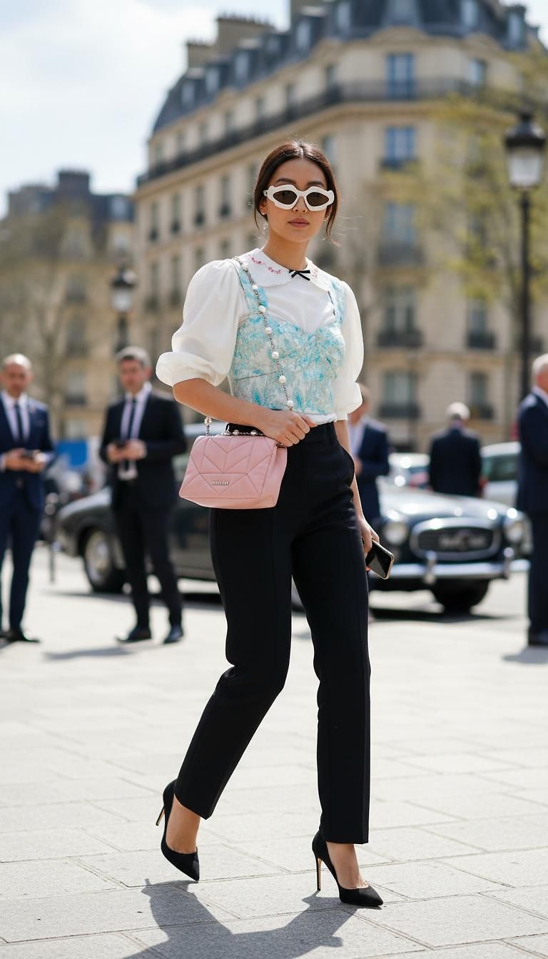 Miu Miu & Prada · Chic Spring Day look in Paris by COTEL_9446 | JoliCloset #410