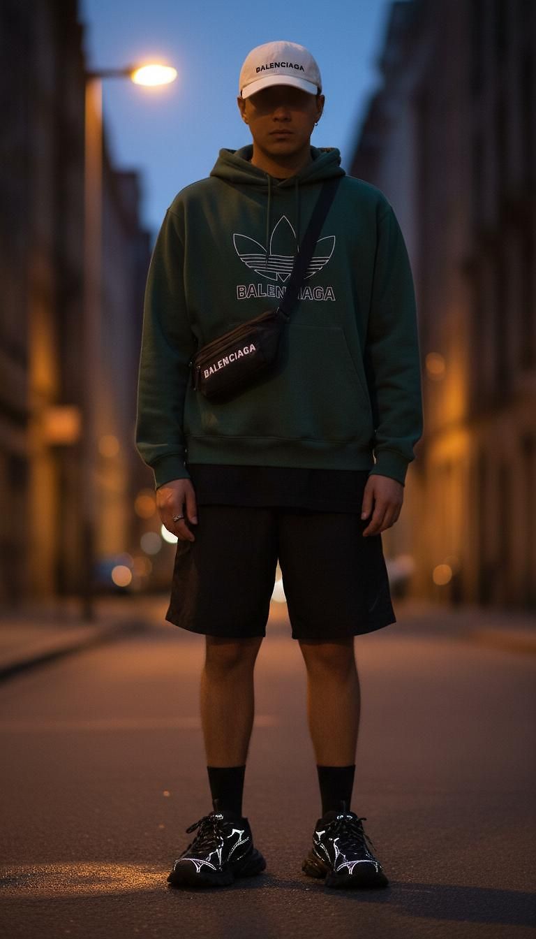 Balenciaga · Casual Summer Night look by Far8_2748 | JoliCloset #1085