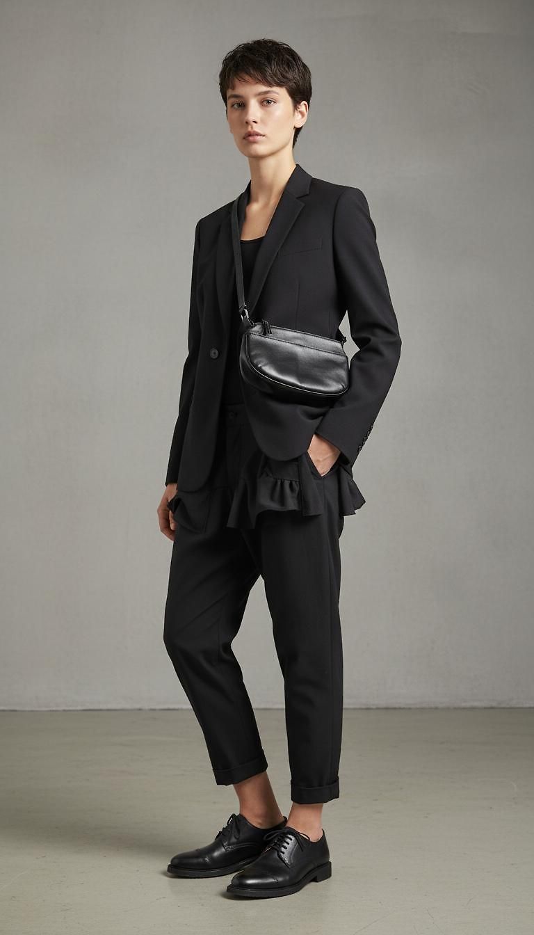 Yohji Yamamoto & Y3 look by Angeles_1759 | JoliCloset #703