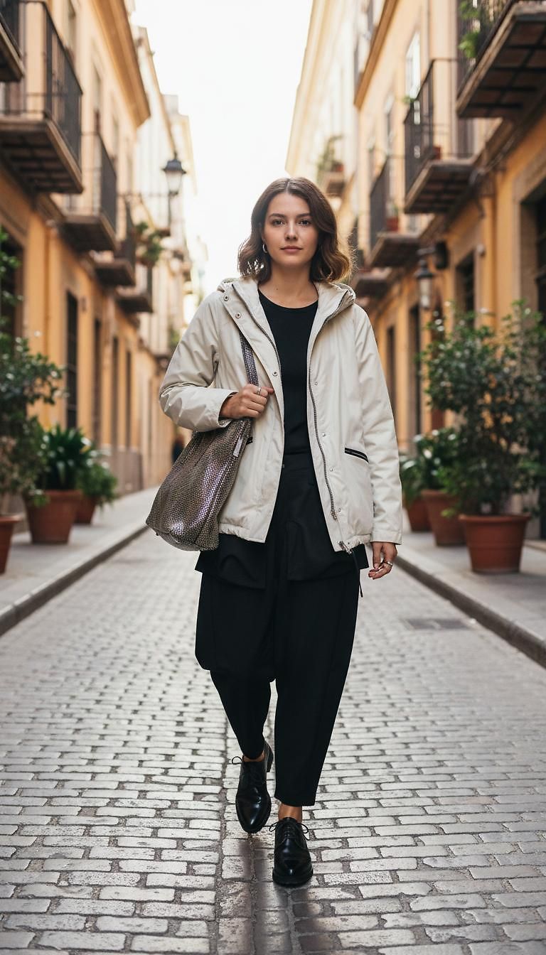Yohji Yamamoto & Maison Martin Margiela · Streetwear Fall Day look in Calle by Angeles_1759 | JoliCloset #1195