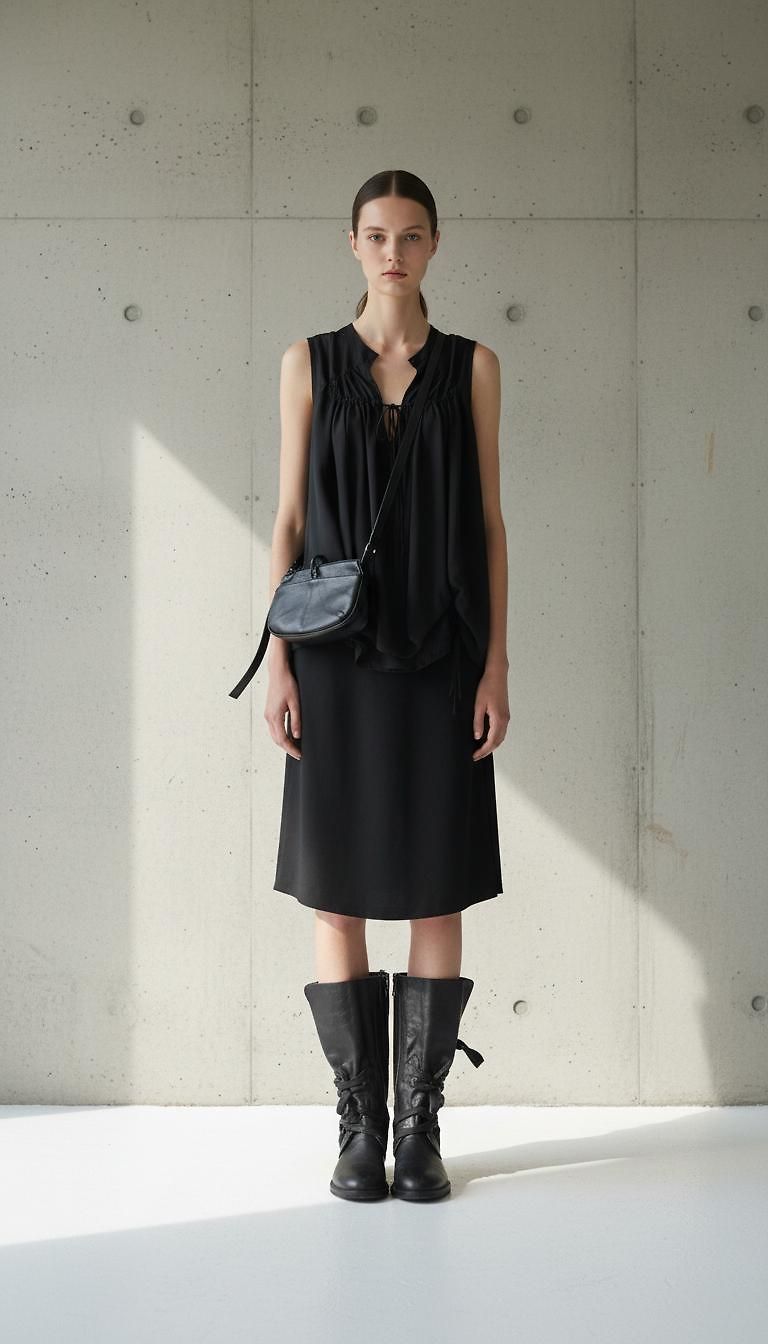 Ann Demeulemeester & Yohji Yamamoto look by Angeles_1759 | JoliCloset #1179