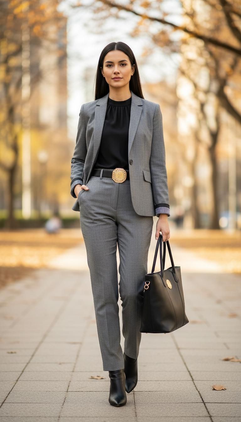 Love Moschino & Yves Saint Laurent · Chic Fall Day look by Yolanda_7630 | JoliCloset #1367