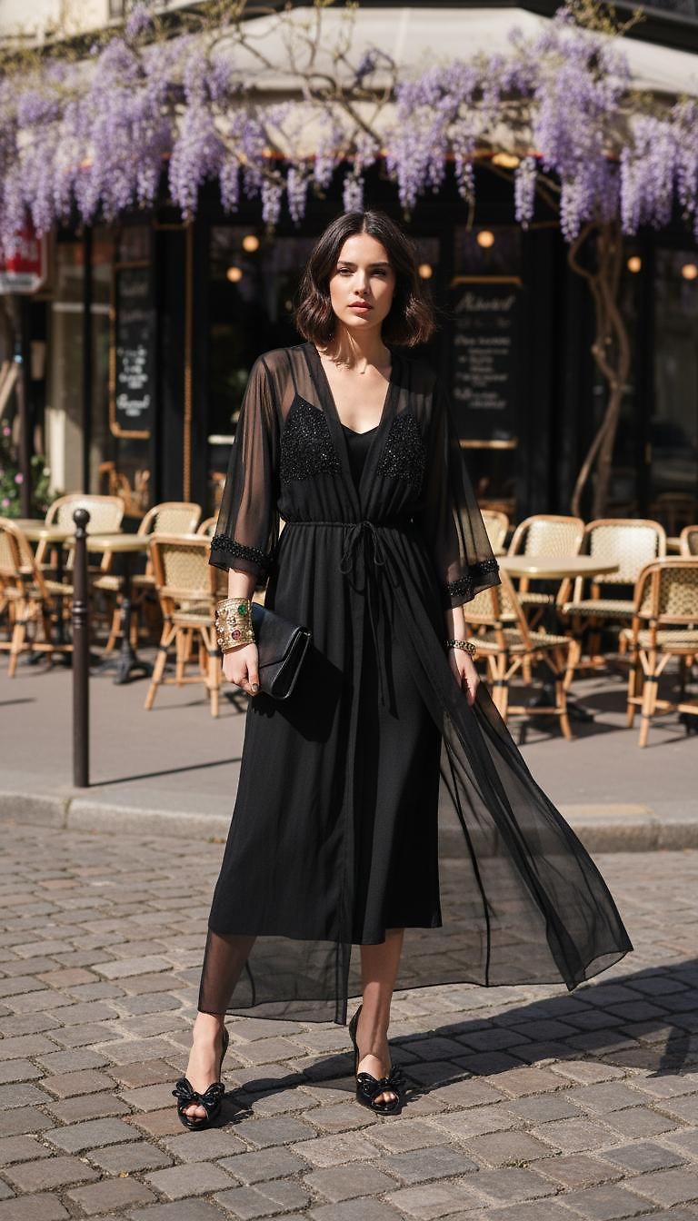 Versace & Hermès · Chic Spring Day look in Paris by Sophia_5359 | JoliCloset #1533