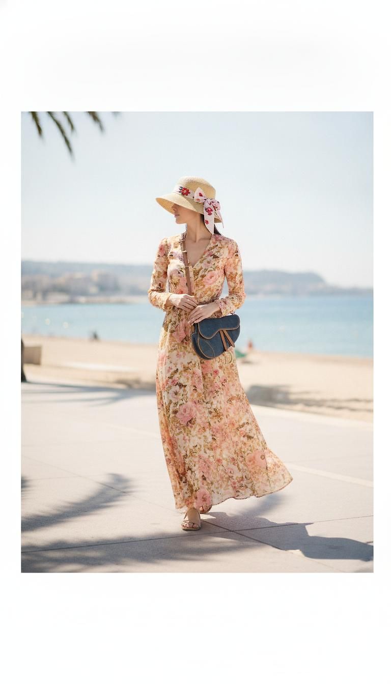Dior & Zimmermann · Chic Spring Day look in Niza by COTEL_9446 | JoliCloset #2254