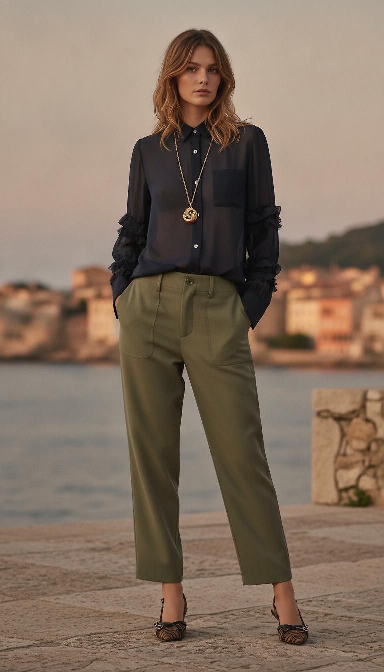 Comme Des Garcons · Evening Summer Night look in Antibes by mara_5802 | JoliCloset #1785