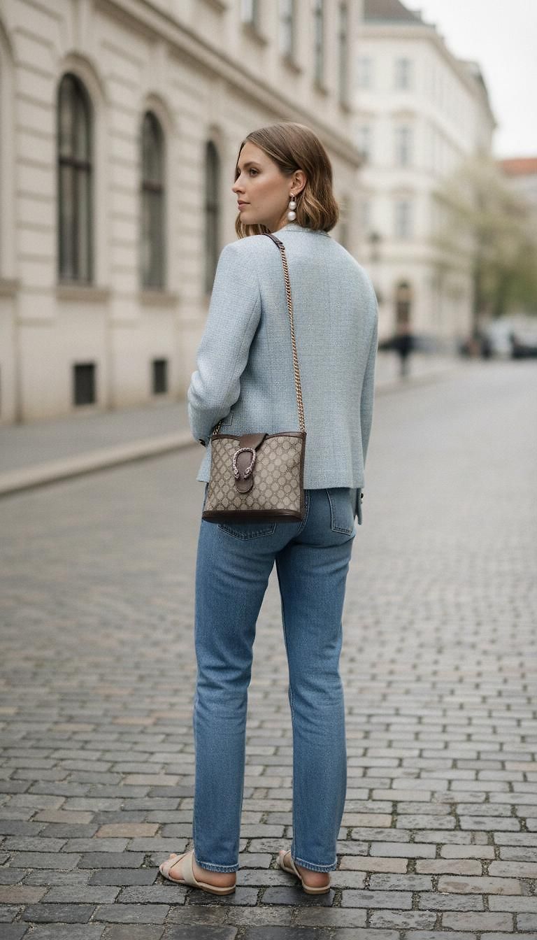 Gucci · Chic Spring Day look in Vienna by mara_5802 | JoliCloset #1825