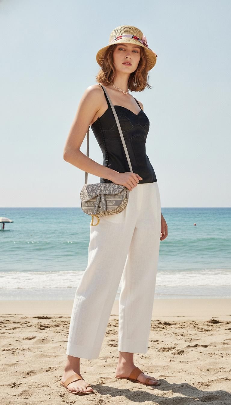Dior & Miu Miu · Chic Summer Day look in Spiaggia by COTEL_9446 | JoliCloset #2559