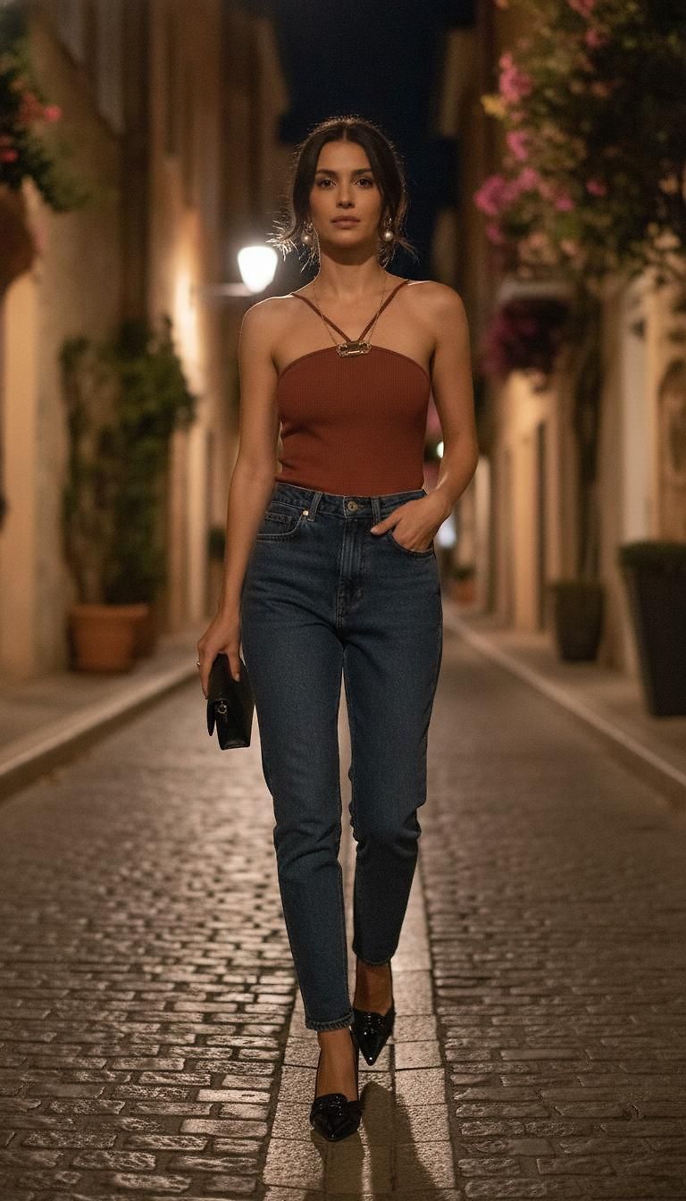 Cartier & Karl Lagerfeld · Streetwear Summer Night look in Antibes by mara_5802 | JoliCloset #2340