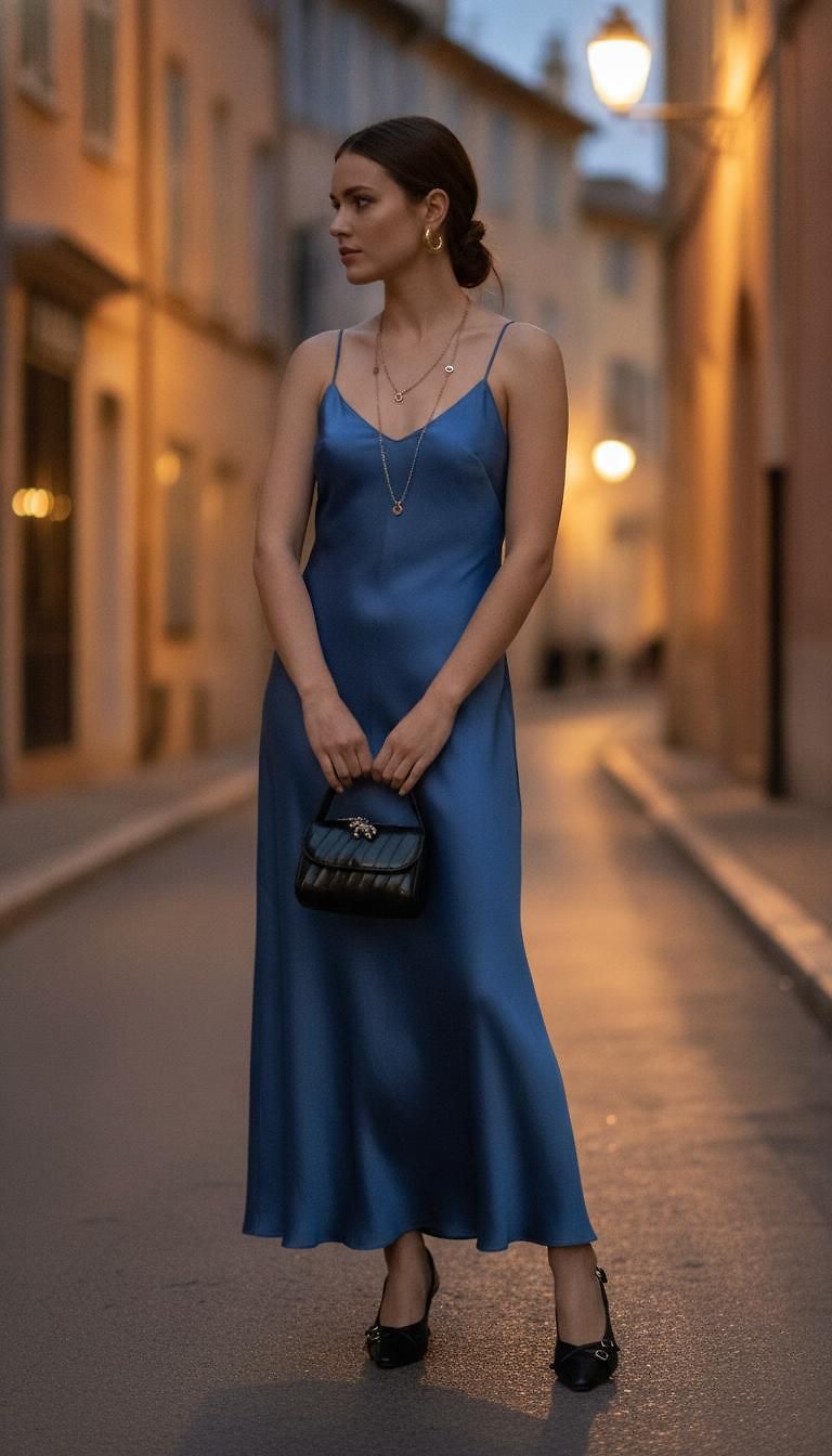 Evening Summer Night look in Old town of Nice by mara_5802 | JoliCloset #2448