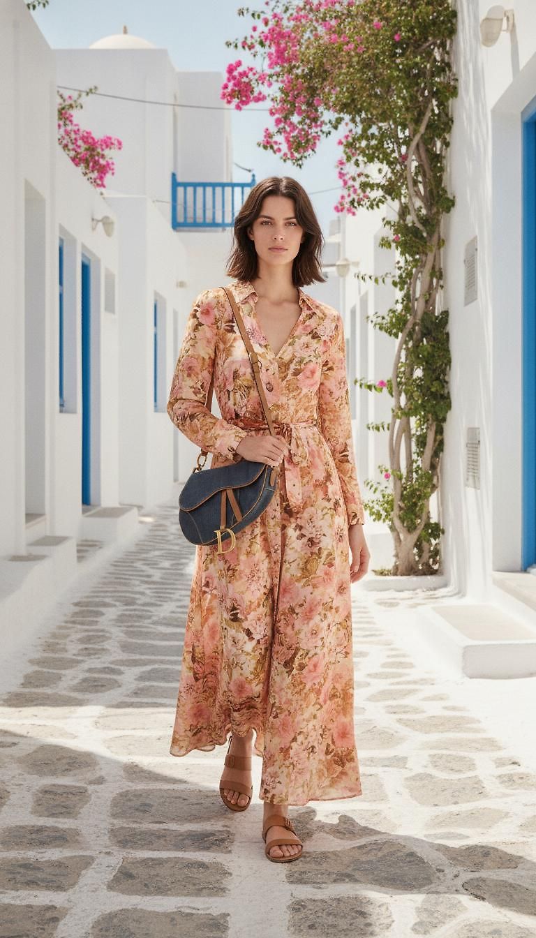 Zimmermann & Dior · Casual Summer Day look in Grecia by COTEL_9446 | JoliCloset #3028