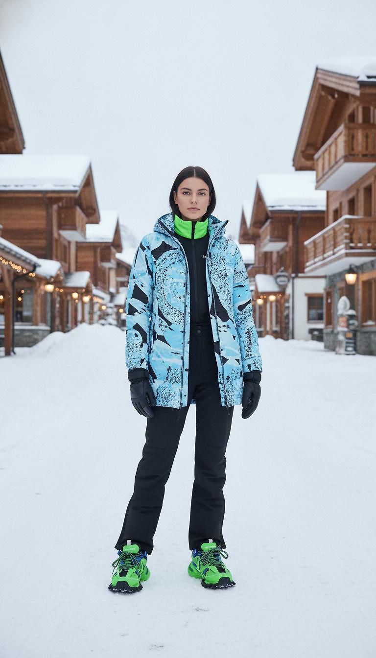 Emilio Pucci & Balenciaga · Casual Winter Day look in Megève by Maxime_5679 | JoliCloset #3240