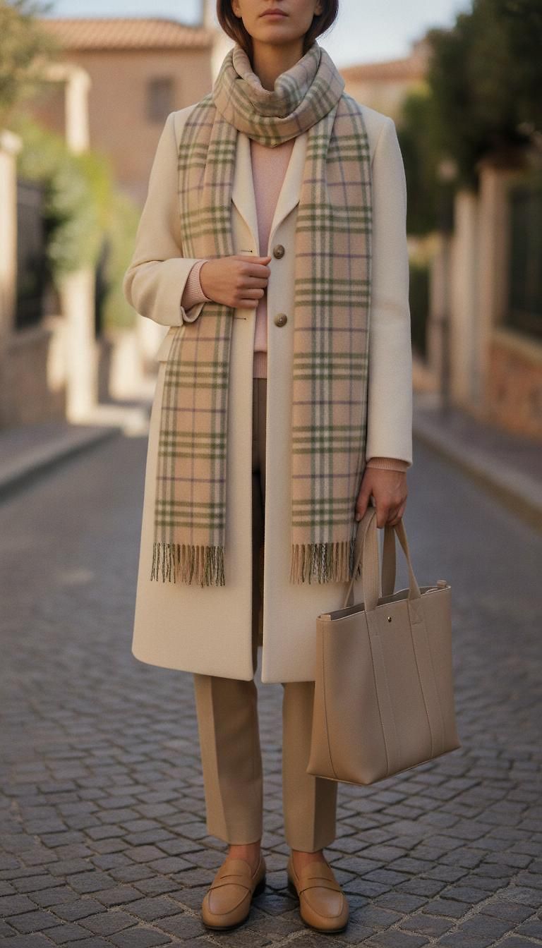 Burberry · Chic Fall Day look in Nice by Virginie_5219 | JoliCloset #3124