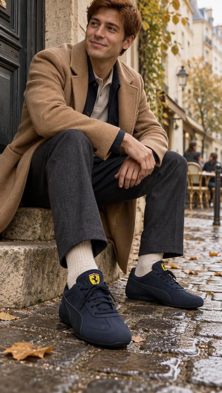 Puma · Chic Fall Day look in Paris by Soprana_5697 | JoliCloset #4108