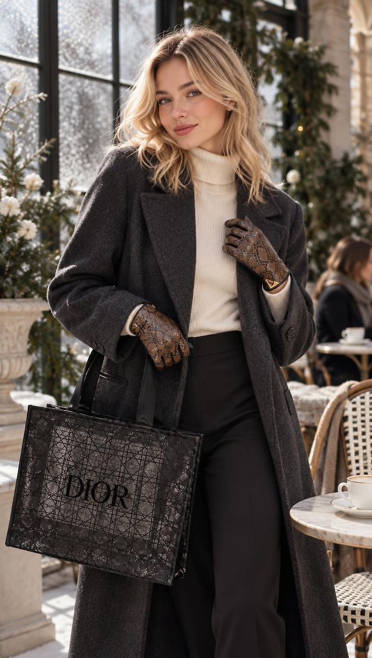 Dior & Just Cavalli · Chic Winter Day look in C by Nadia_1889 | JoliCloset #4607