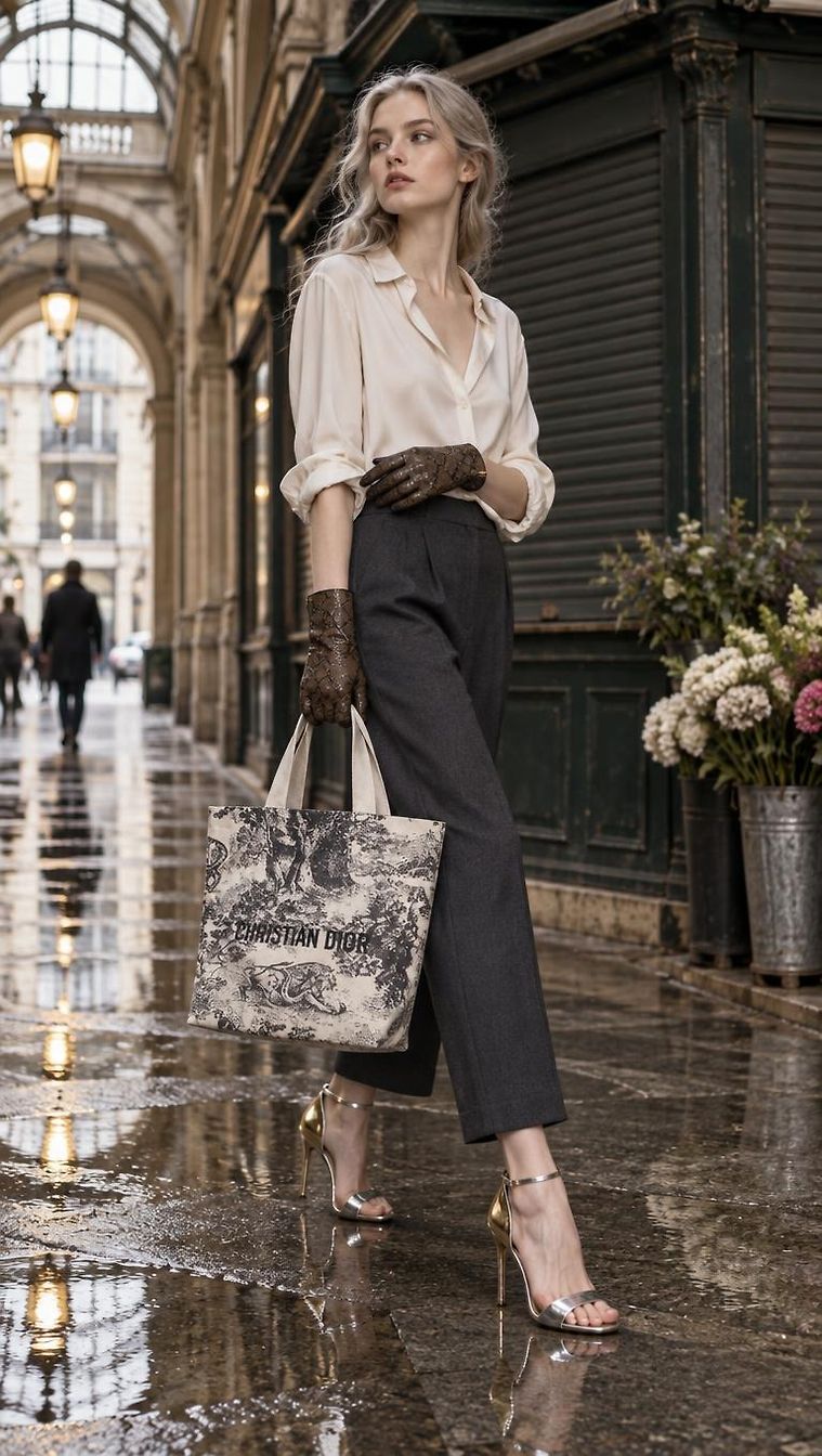 Look Dior & Casadei par Nadia_1889 | JoliCloset #5307