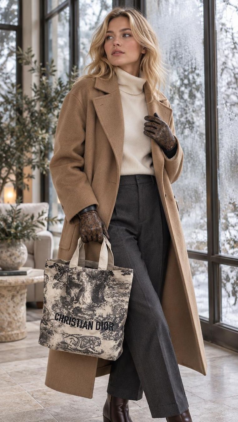 Dior & Just Cavalli · Chic Winter Day look in C by Nadia_1889 | JoliCloset #4672