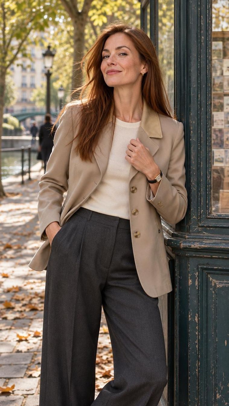 Chic Fall Day look in Paris by Soprana_5697 | JoliCloset #4146
