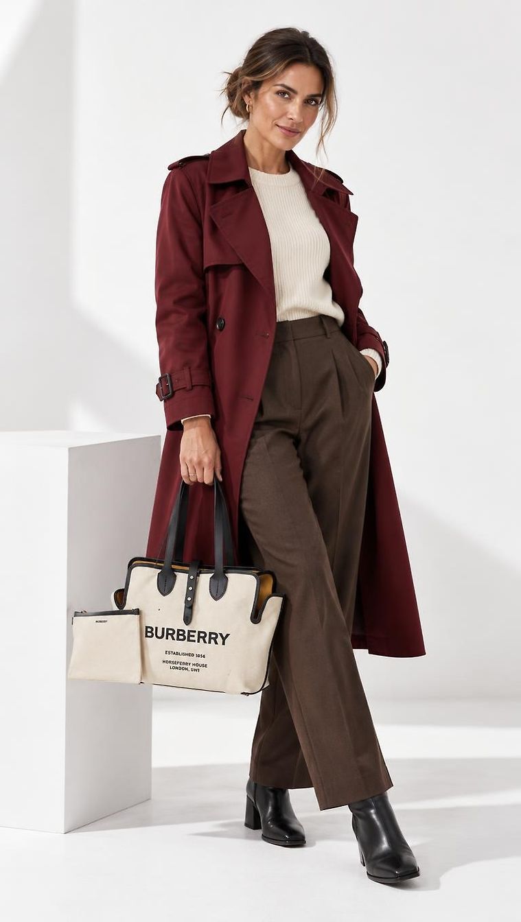 Burberry · Look Minimaliste Automne Jour à Geneva par Anna_3588 | JoliCloset #3631