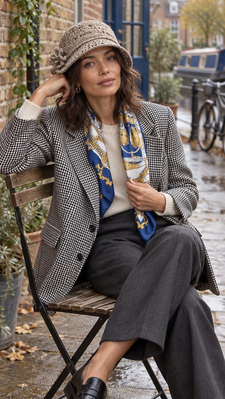 Hermès · Look Casual Otoño Día en Londres por Soprana_5697 | JoliCloset #5381