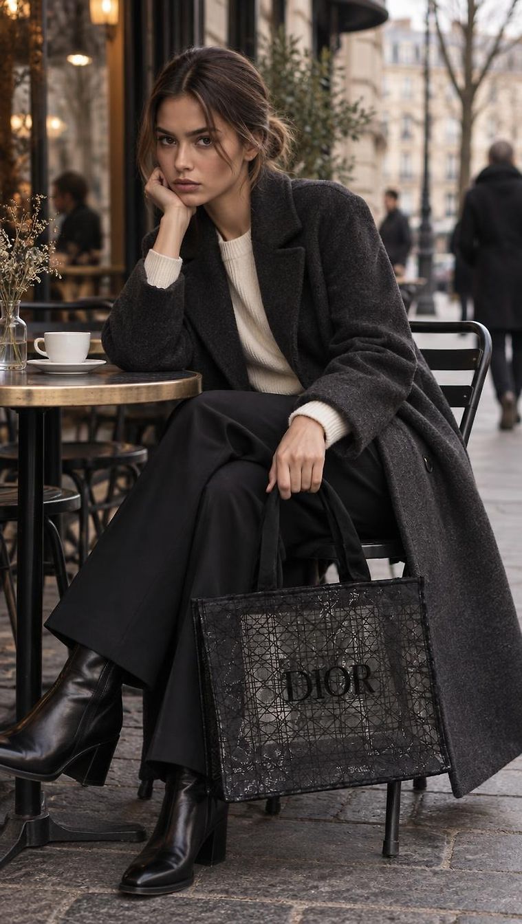 Dior · Chic Winter Day look in C by Nadia_1889 | JoliCloset #4423