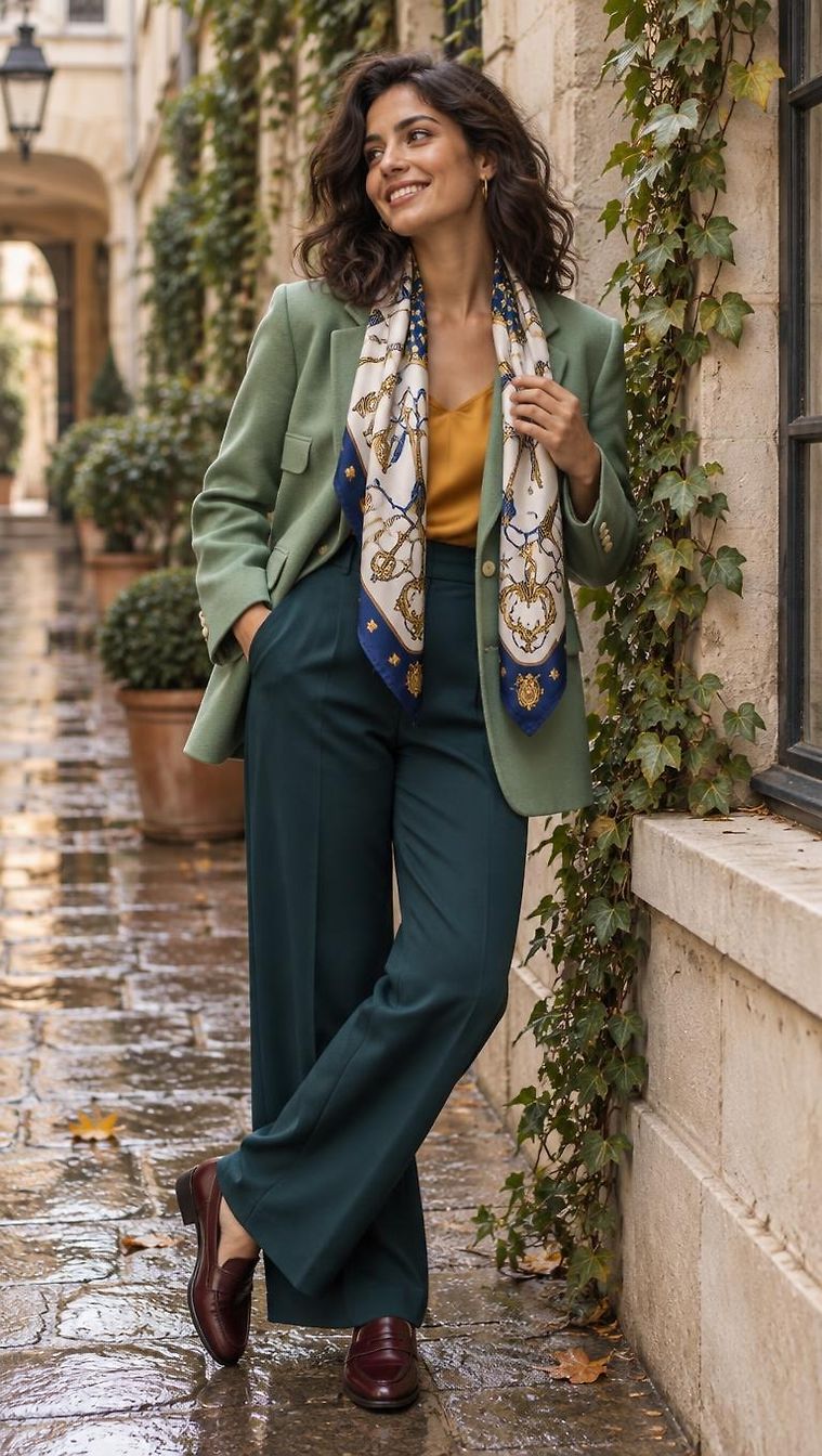 Georges Rech & Hermès · Look Chic Autunno Giorno a Paris di Soprana_5697 | JoliCloset #5377