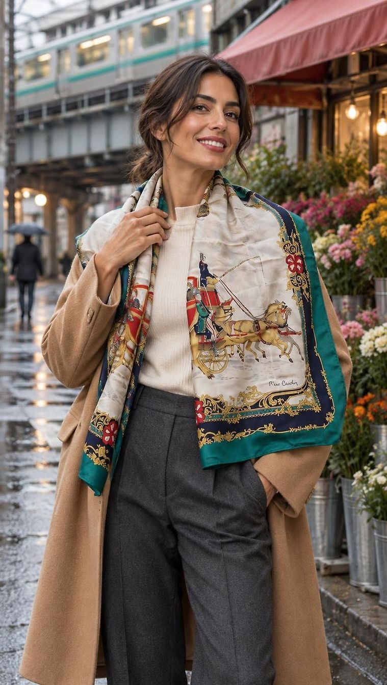 Pierre Cardin · Chic Herbst Tag Look in Tokyo von Soprana_5697 | JoliCloset #3841