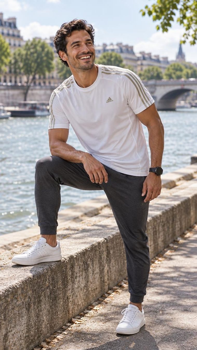 Adidas · Look Décontracté Été Jour à Paris par Soprana_5697 | JoliCloset #3890