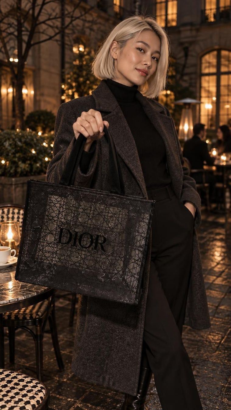 Dior · Chic Winter Nacht Look in C von Nadia_1889 | JoliCloset #4174
