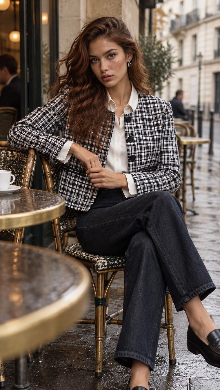 Look Décontracté Automne Jour à Paris par Soprana_5697 | JoliCloset #5390