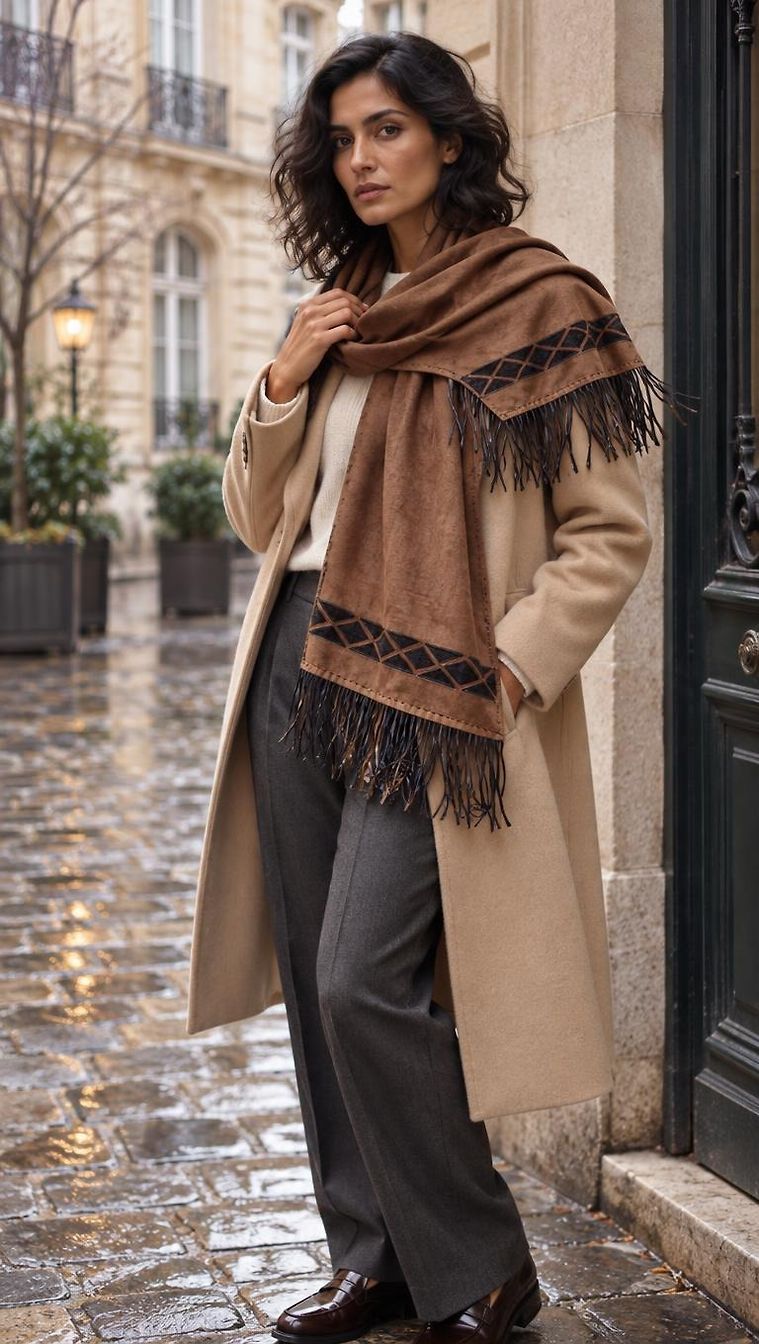 Look Chic Outono Dia em Paris por Soprana_5697 | JoliCloset #4004