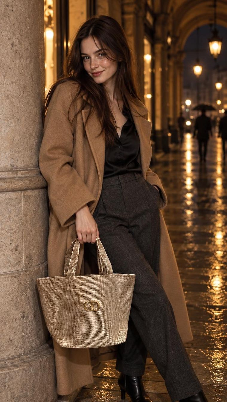 Dior · Chic Fall Night look in C by Nadia_1889 | JoliCloset #4221