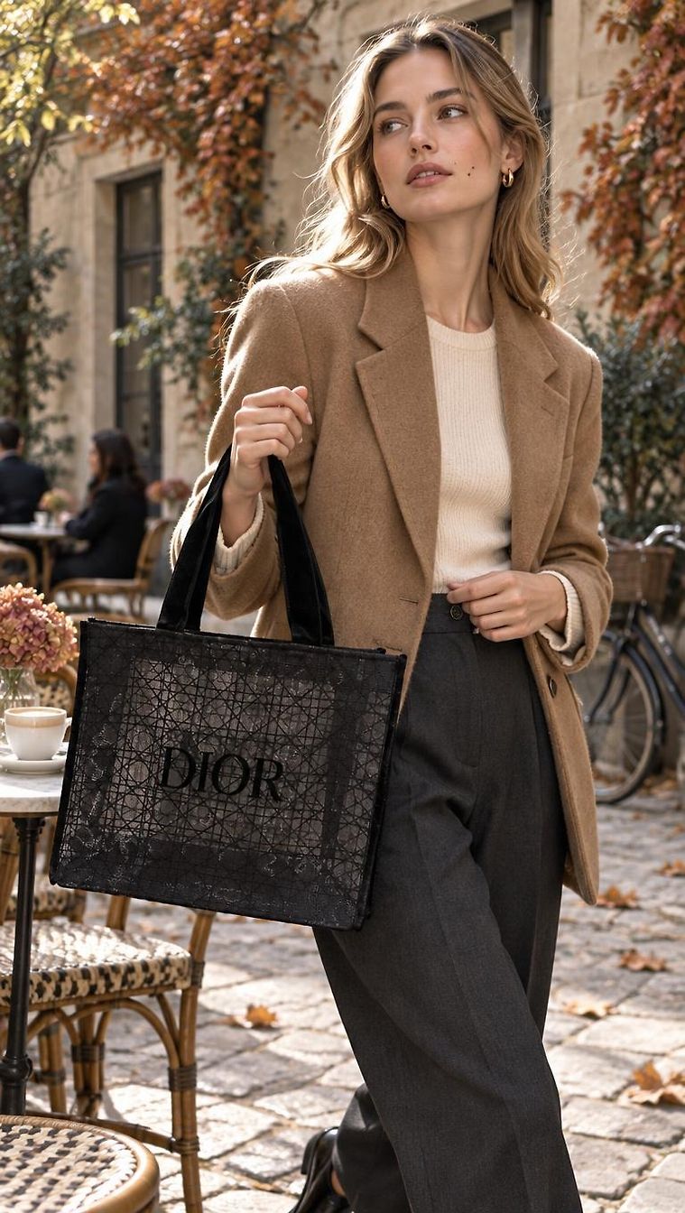 Dior · Chic Fall Day look in C by Nadia_1889 | JoliCloset #4109
