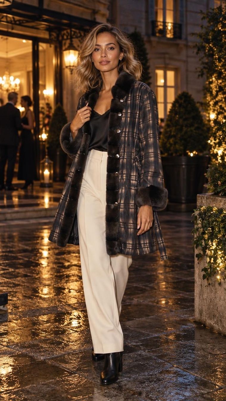 Look Décontracté Hiver Nuit à Paris par Soprana_5697 | JoliCloset #3997